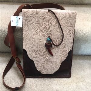 NTVES leather crossbody NWT